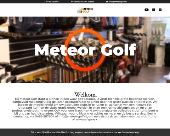 Meteor Golf Logo