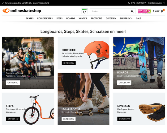 Onlineskateshop.nl Logo